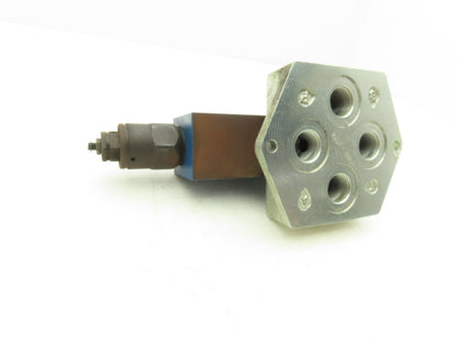 Rexroth DA 6 VA2A5X/100FSM Pilot Operated Pressure Cut-off Valve 350Bar 1/2" NPT
