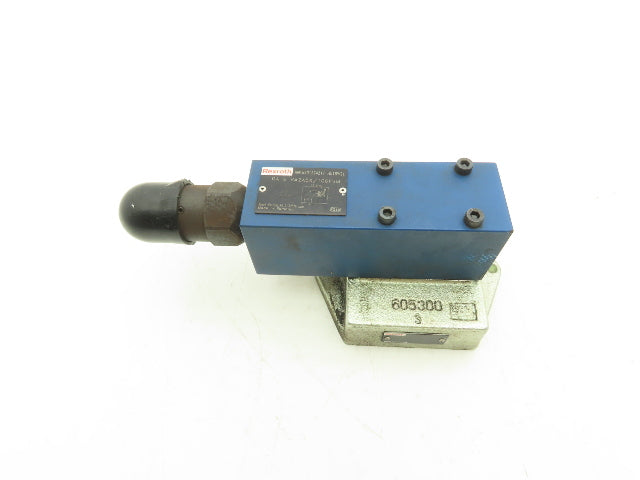 Rexroth DA 6 VA2A5X/100FSM Pilot Operated Pressure Cut-off Valve 350Bar 1/2" NPT