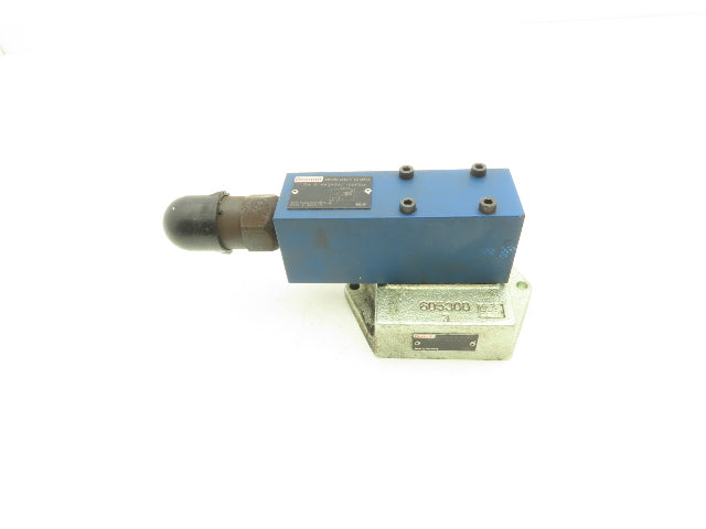 Rexroth DA 6 VA2A5X/100FSM Pilot Operated Pressure Cut-off Valve 350Bar 1/2" NPT