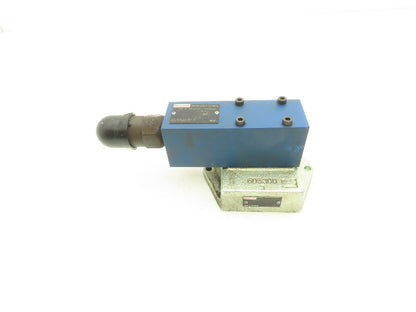 Rexroth DA 6 VA2A5X/100FSM Pilot Operated Pressure Cut-off Valve 350Bar 1/2" NPT