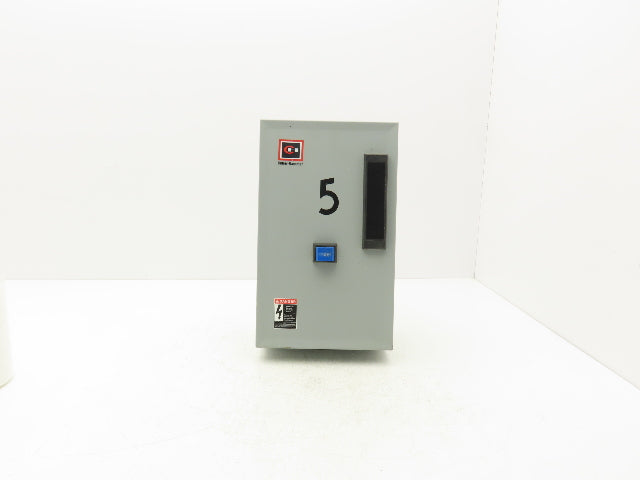 Cutler Hammer ECN0521AAA Motor Starter Size 2 460V 25Hp NEMA Enclosure 120v