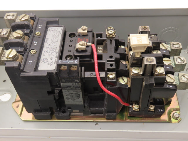 Cutler Hammer ECN0521AAA Motor Starter Size 2 460V 25Hp NEMA Enclosure 120v