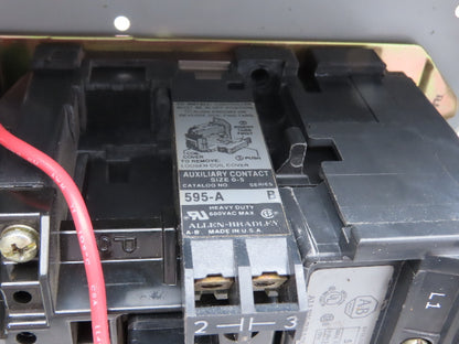 Cutler Hammer ECN0521AAA Motor Starter Size 2 460V 25Hp NEMA Enclosure 120v