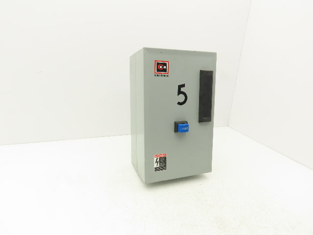 Cutler Hammer ECN0521AAA Motor Starter Size 2 460V 25Hp NEMA Enclosure 120v