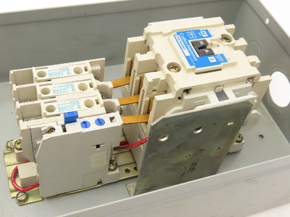 Cutler Hammer ECN0521AAA Size 2 Motor Starter 460V 25Hp NEMA Enclosure 120v