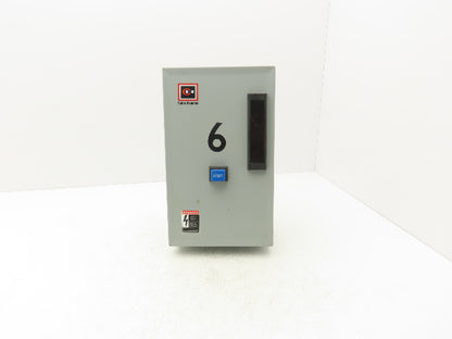 Cutler Hammer ECN0521AAA Size 2 Motor Starter 460V 25Hp NEMA Enclosure 120v