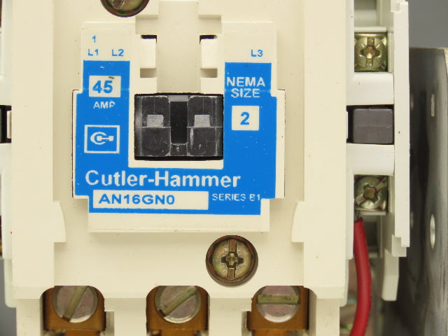 Cutler Hammer ECN0521AAA Size 2 Motor Starter 460V 25Hp NEMA Enclosure 120v