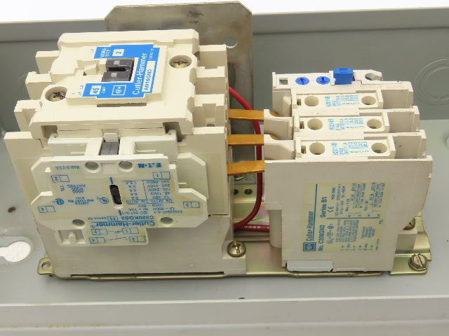 Cutler Hammer ECN0521AAA Size 2 Motor Starter 460V 25Hp NEMA Enclosure 120v
