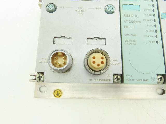 Siemens ET200 PRO SIMATIC DP PROFINET Interface Module Assembly IM 154-4 PN HF