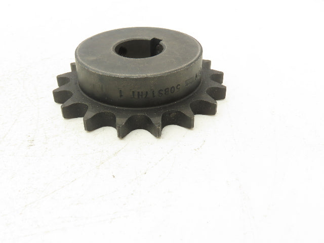 Martin 50BS17HT 1 Roller Chain Sprocket 17 Tooth #50 w/1" Bore Lot Of 5