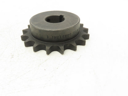 Martin 50BS17HT 1 Roller Chain Sprocket 17 Tooth #50 w/1" Bore Lot Of 5