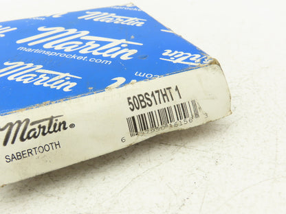Martin 50BS17HT 1 Roller Chain Sprocket 17 Tooth #50 w/1" Bore Lot Of 5