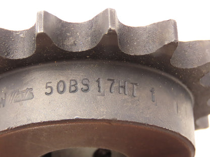 Martin 50BS17HT 1 Roller Chain Sprocket 17 Tooth #50 w/1" Bore Lot Of 5
