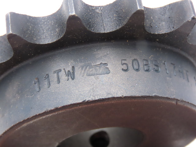Martin 50BS17HT 1 Roller Chain Sprocket 17 Tooth #50 w/1" Bore Lot Of 5