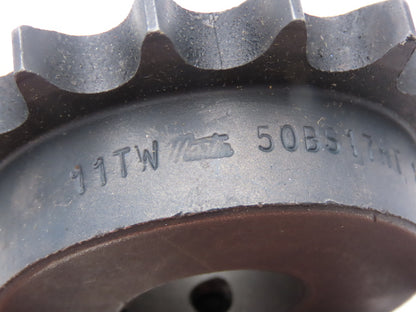 Martin 50BS17HT 1 Roller Chain Sprocket 17 Tooth #50 w/1" Bore Lot Of 5