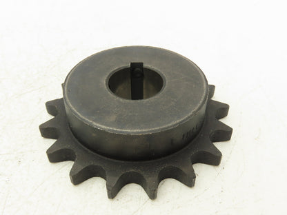 Martin 50BS17HT 1 Roller Chain Sprocket 17 Tooth #50 w/1" Bore Lot Of 5