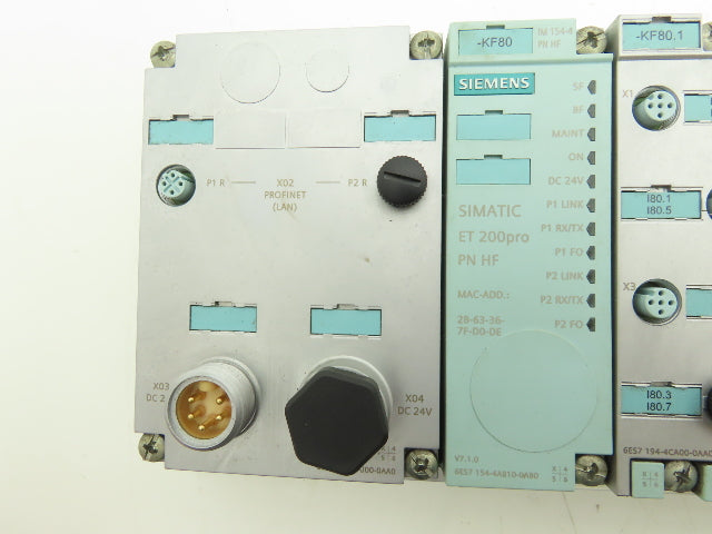 Siemens ET200 PRO SIMATIC DP PROFINET Interface Module Assembly IM 154-4 PN HF