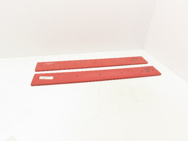 Tennant 1213211 Linatex Side Squeegee Scrubber Blade 4"W x 30.6"L Lot of 2