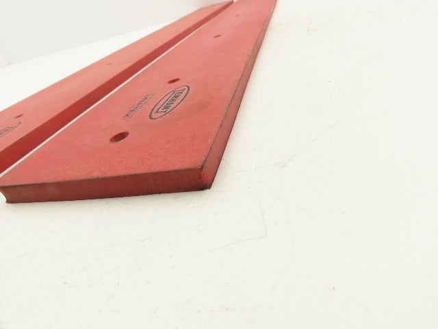 Tennant 1213211 Linatex Side Squeegee Scrubber Blade 4"W x 30.6"L Lot of 2