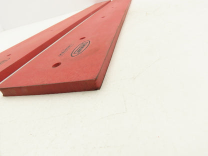 Tennant 1213211 Linatex Side Squeegee Scrubber Blade 4"W x 30.6"L Lot of 2