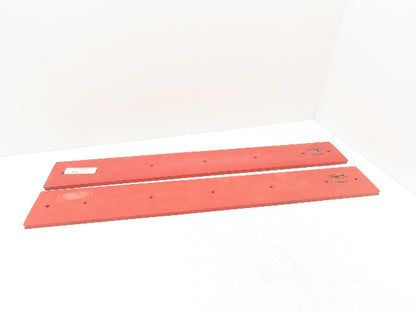Tennant 1213211 Linatex Side Squeegee Scrubber Blade 4"W x 30.6"L Lot of 2
