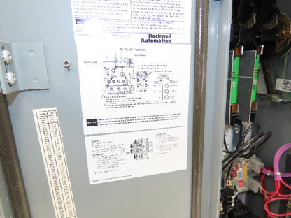 Allen Bradley 598-DA27108T Combination Starter Fusible 600V 3PH 10HP Size 1