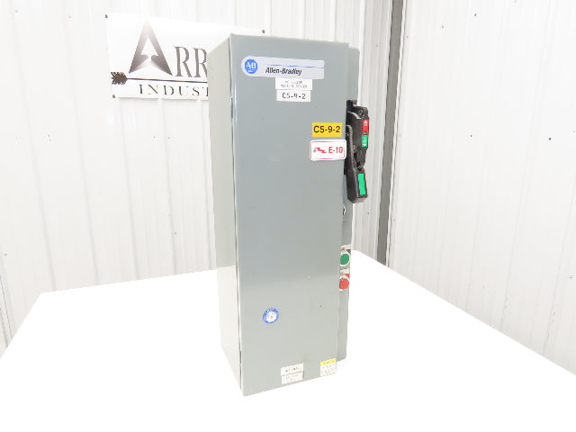 Allen Bradley 598-DA27108T Combination Starter Fusible 600V 3PH 10HP Size 1