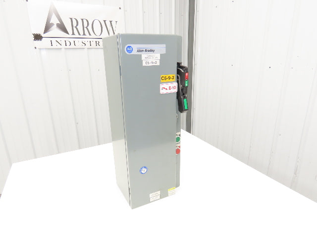 Allen Bradley 598-DA27108T Combination Starter Fusible 600V 3PH 10HP Size 1