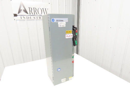 Allen Bradley 598-DA27108T Combination Starter Fusible 600V 3PH 10HP Size 1