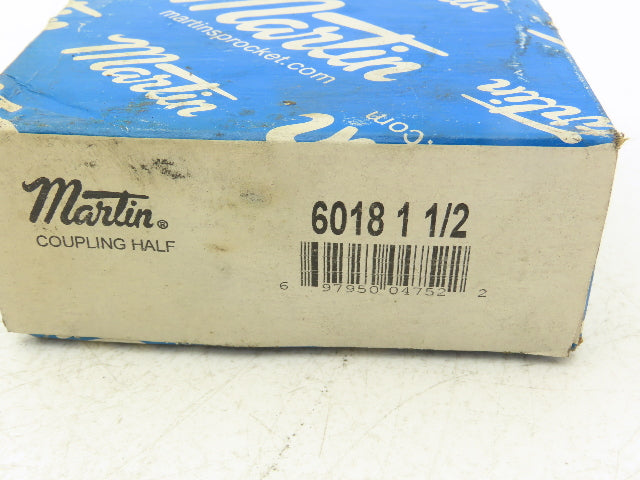 Martin 6018 1 1/2 #60 Chain Coupling Sprocket 18-Tooth 1-1/2" Bore 4-1/2 OD