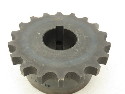 Martin 6018 1 1/2 #60 Chain Coupling Sprocket 18-Tooth 1-1/2" Bore 4-1/2 OD