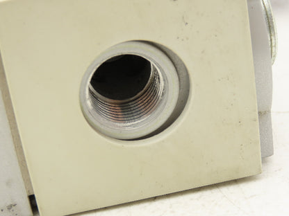 Festo Pneumatic Air Line Filter Assembly w/ Pressure Switch & Shutoff 1/2" NPT