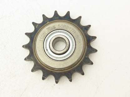 Martin 50BB17H 5/8 #50 Idler Roller Chain Sprocket Bearing 5/8" ID 17T Lot of 5