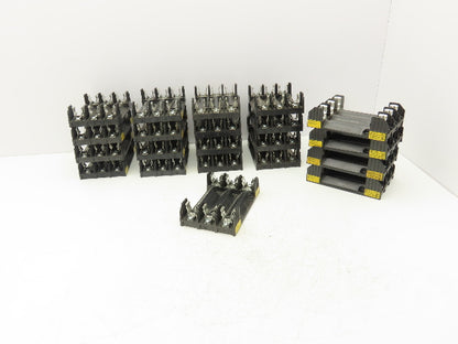 Buss Bussman H60030-3S Class H Fuse Block Holder 3-Pole 30 Amp 600V Lot of 21