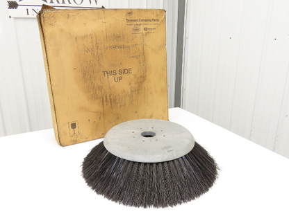 Tennant 59431 23" Poly Disc Brush Side Broom Scrubber Floor Sweeper Black