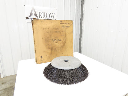 Tennant 59431 23" Poly Disc Brush Side Broom Scrubber Floor Sweeper Black