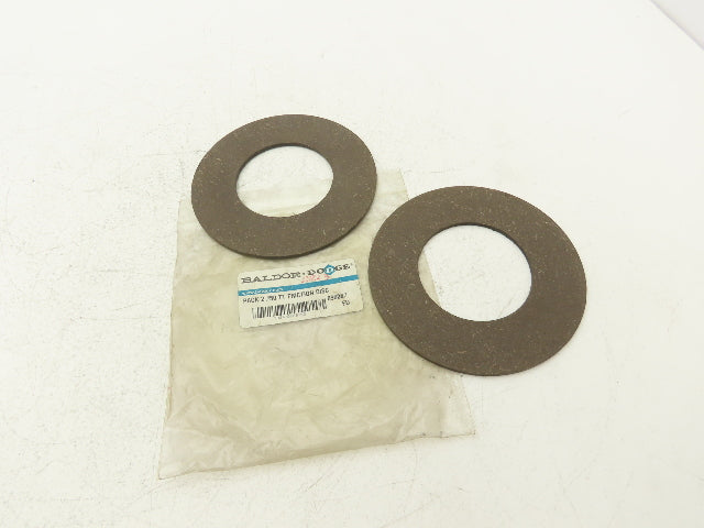 Baldor 096067 Friction Disc #50 TT 5" OD 2-5/8" ID 1/8" Thickness 2-Pack