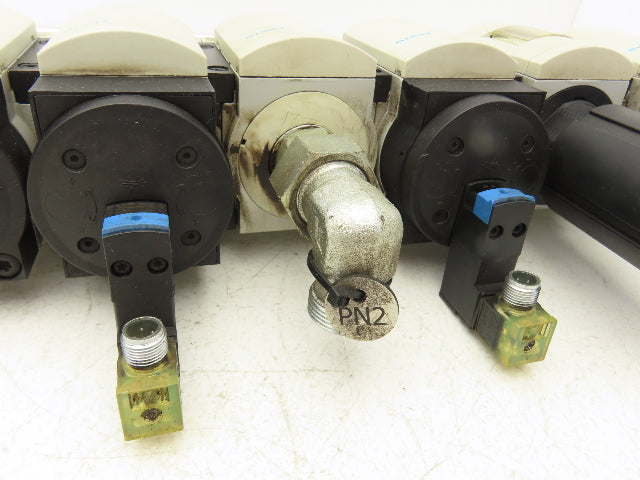 Festo Pneumatic Filter/Regulator Assembly w/ Pressure Switch & Shutoff 1/2" NPT