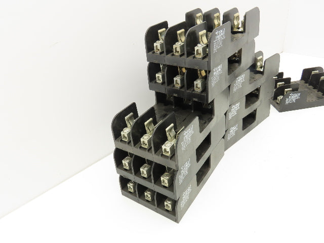 Gould 60308 Class H Fuse Block Holder 3-Pole 30 Amp 600V Lot of 9