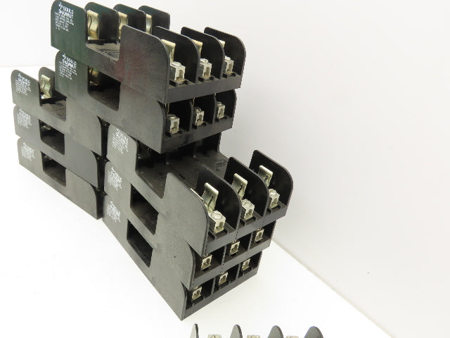 Gould 60308 Class H Fuse Block Holder 3-Pole 30 Amp 600V Lot of 9