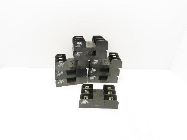 Gould 60308 Class H Fuse Block Holder 3-Pole 30 Amp 600V Lot of 9
