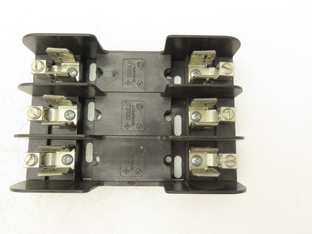 Gould 60308 Class H Fuse Block Holder 3-Pole 30 Amp 600V Lot of 9