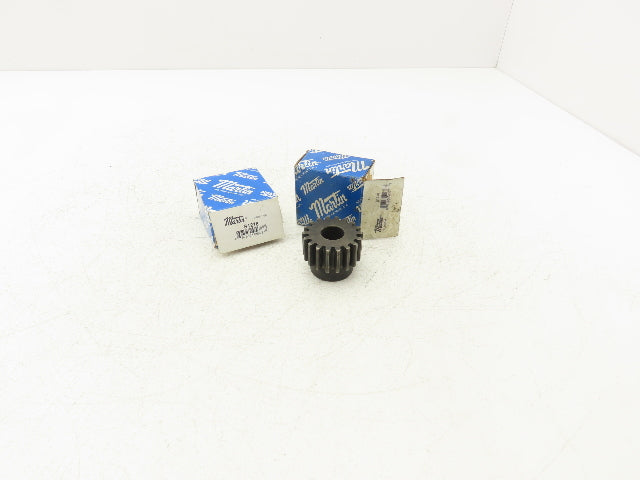 Martin S1218 External Tooth Spur Gear 5/8" Bore 18 Tooth 3/4" Width Lot of 2