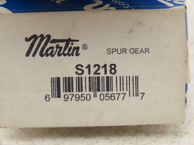 Martin S1218 External Tooth Spur Gear 5/8" Bore 18 Tooth 3/4" Width Lot of 2