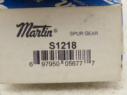 Martin S1218 External Tooth Spur Gear 5/8" Bore 18 Tooth 3/4" Width Lot of 2