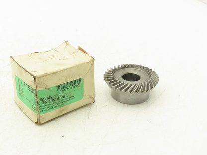 Boston Gear SS142-1-G Spiral Bevel Gear 14DP 20PA 35 Spiral Angle 2:1 R 32 Teeth