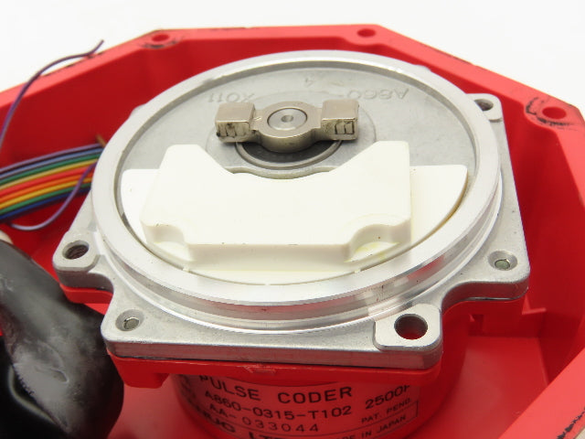 Fanuc A860-0315-T102 2500P Pulse Coder Servo Motor Encoder with End Cap