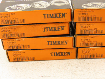 Timken 416664 National Oil Seal 2-3/4"ID 3-1/2"OD Lot of 9