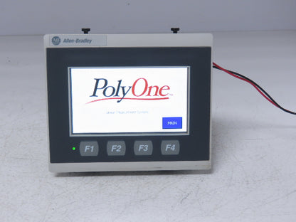 Allen Bradley 2711R-T4T PanelView 800 HMI Control Terminal 4" Touch Screen Ser A