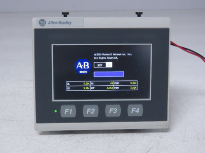 Allen Bradley 2711R-T4T PanelView 800 HMI Control Terminal 4" Touch Screen Ser A